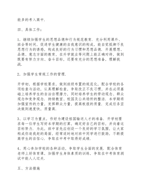 初三班主任工作总结三则.docx