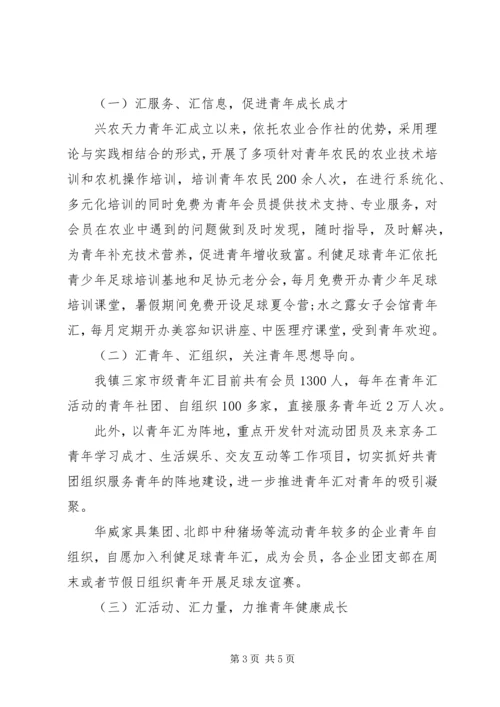 团委乡村青年汇工作调研报告 (6).docx