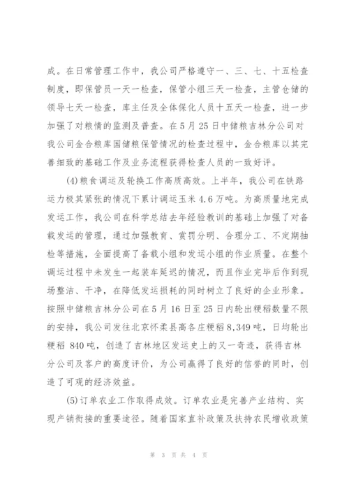 上半年工作总结及下半年工作总结.docx