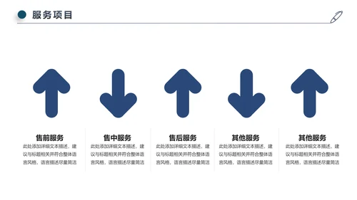 蓝色简约企业宣传企业简介公司简介PPT模板
