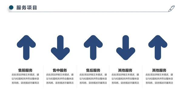 蓝色简约企业宣传企业简介公司简介PPT模板