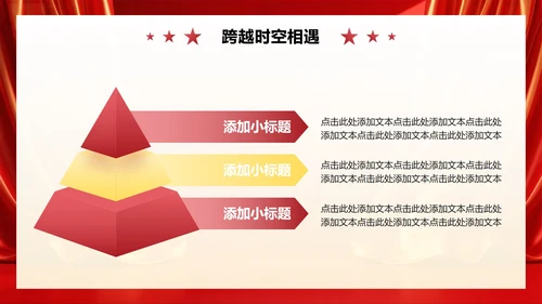红色党政风红星照耀中国读书笔记分享PPT模板