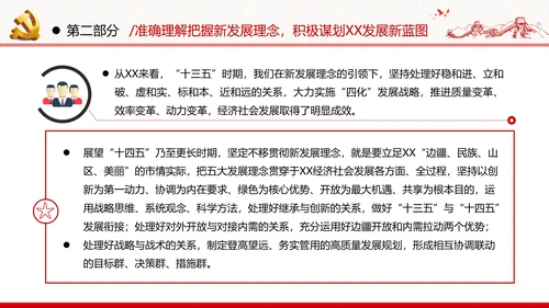 十四五规划建议党政党建党课支部团委学习模板