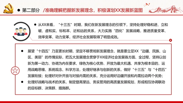 十四五规划建议党政党建党课支部团委学习模板