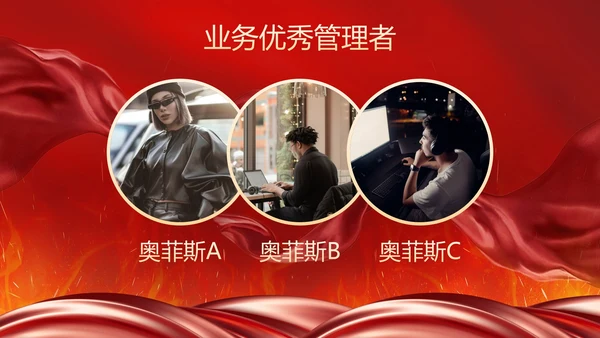 红色奢华喜庆战鼓战报汇报PPT模板