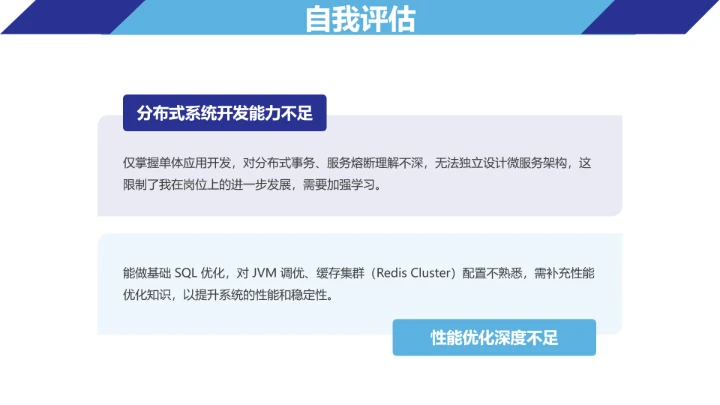 蓝色简约计算机科学与技术专业大学生职业生涯规划求职综合展示PPT模版