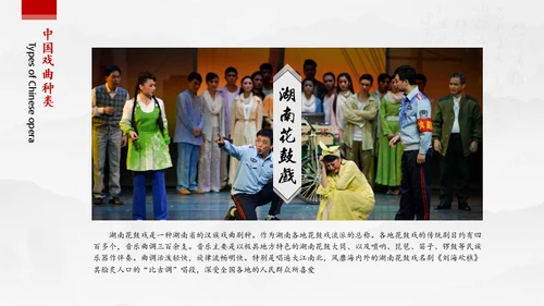 中国风戏曲名伶通用PPT模板