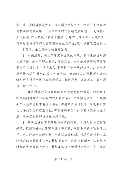 后进村调研报告1.docx