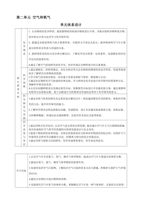【核心素养·情景教学】2024年人教版化学九年级上册 2.1.1空气的组成 教案