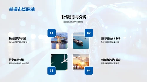 全球汽车行业发展趋势PPT模板