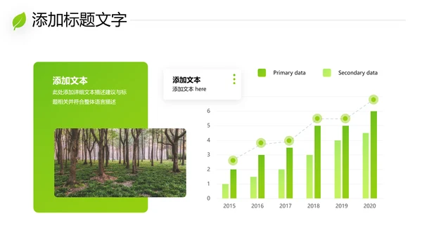 绿色环保森林湿地环境保护生态森林业PPT