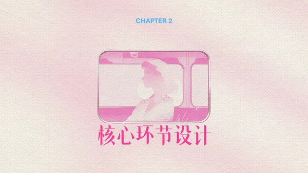 粉色创意情人节活动策划PPT模板