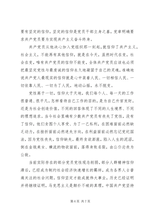 党员学习党性总结范文.docx