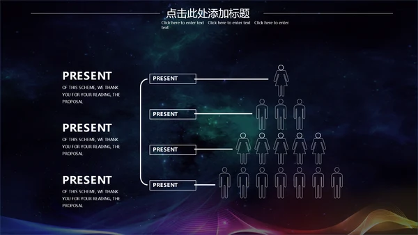 幻彩宇宙黑洞商业计划书通用PPT模板