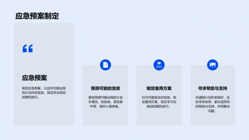 学业规划实践报告PPT模板