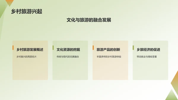 绿色插画我和我的家乡PPT模板