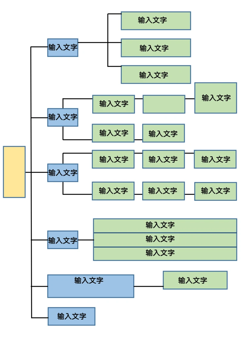 流程图通用模板