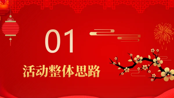 公司开门红活动新春快乐通用PPT模板