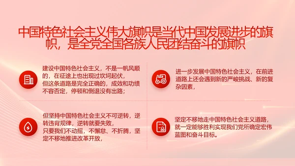 红色大气纪律检查委员会工作条例动态PPT模板