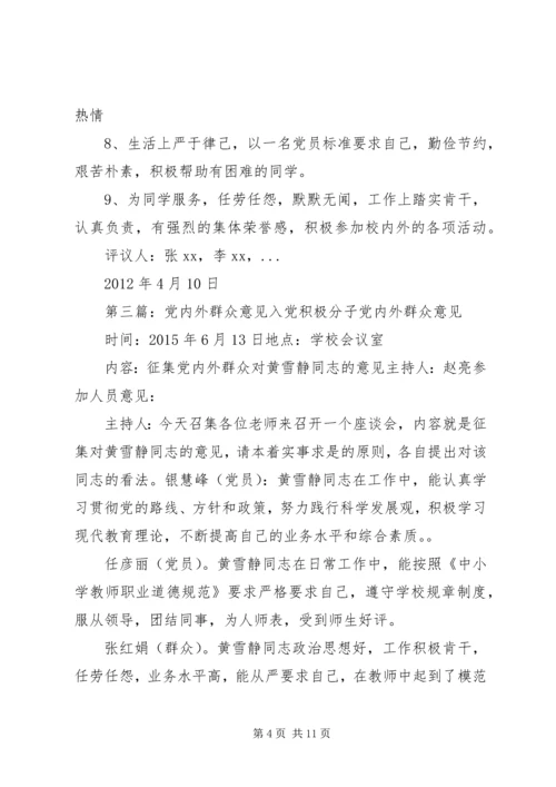 党内外群众意见.docx