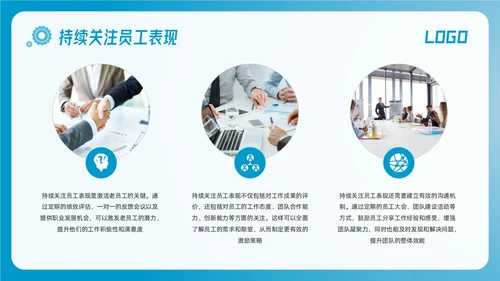 蓝色简约激活老员工提升团队活力团队激活PPT模板宣传PPT动态PPT领导力