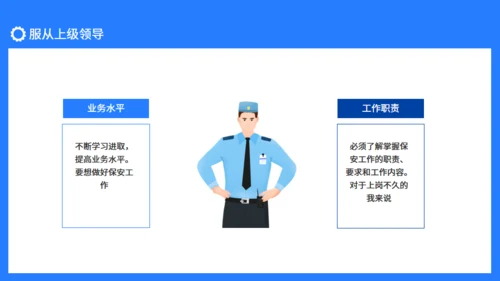 保安工作总结服从领导坚守岗位通用PPT模板