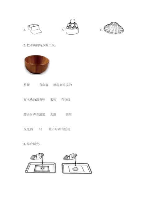 教科版二年级上册科学期末测试卷精品（巩固）.docx