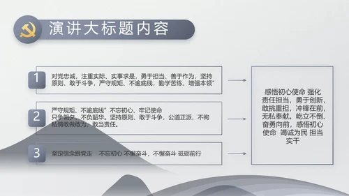 严谨中国风党员廉政自律党风廉政PPT