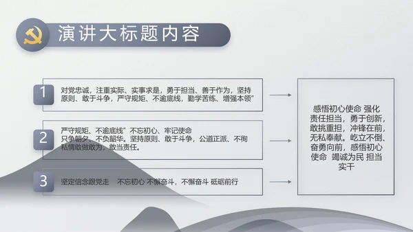 严谨中国风党员廉政自律党风廉政PPT