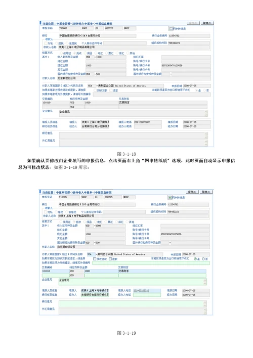 国际收支网上申报系统银行版二