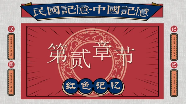 独家号外民国记忆风格通用PPT模板