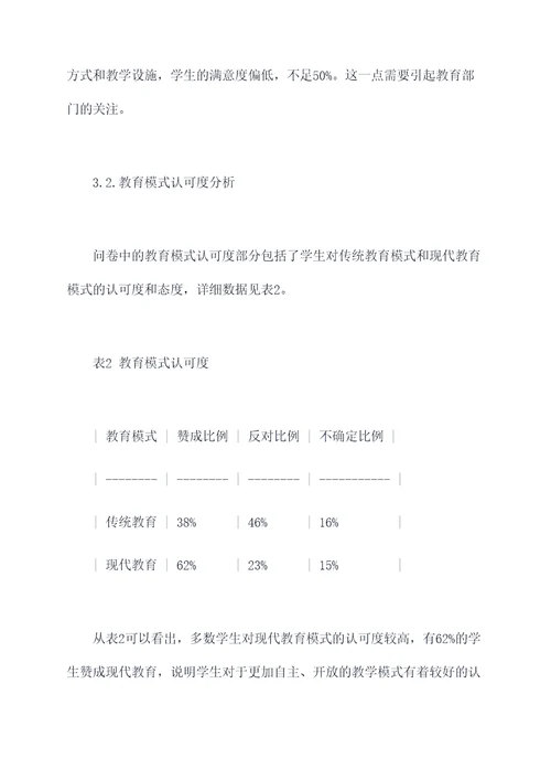 课程展开情况调研报告