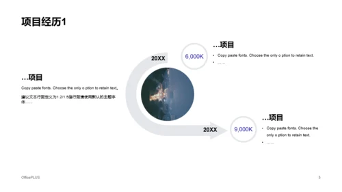 蓝色商务个人简历岗位竞聘报告PPT案例