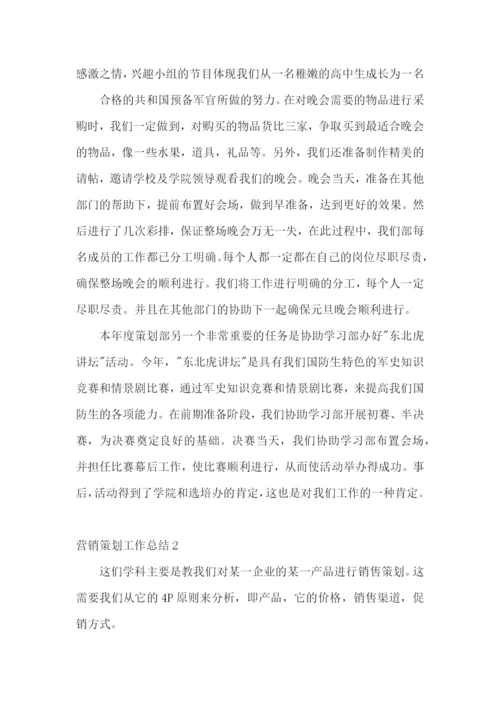 营销策划工作总结.docx