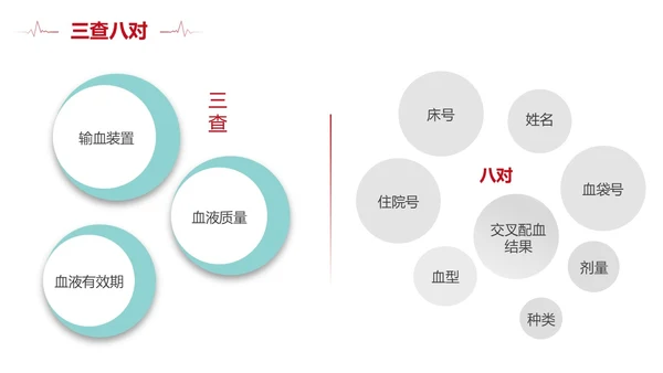 插画风红色简约静脉输血培训课件PPT模板