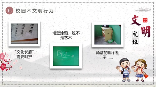 文明伴我行学生素质教育PPT课件