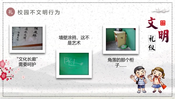 文明伴我行学生素质教育PPT课件