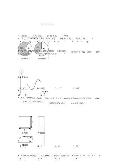 高考数学试题及答案(理科)及解析.docx