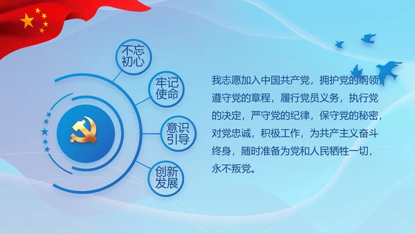 聚焦全国两会党课工作报告动态PPT