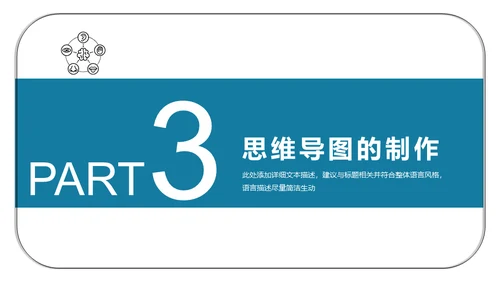 思维导图脑画培训通用PPT模板