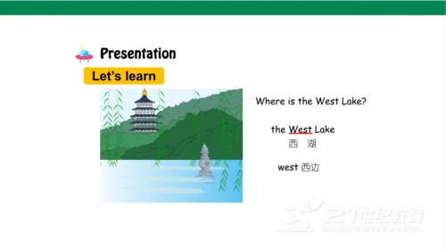 Module 1 Unit 2 It's in the west.课件(共29张PPT)