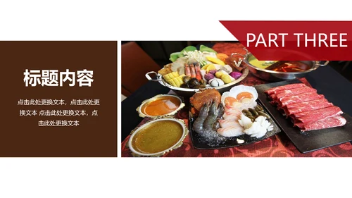美食餐饮美味火锅宣传动态PPT模板
