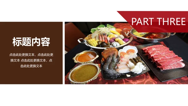 美食餐饮美味火锅宣传动态PPT模板