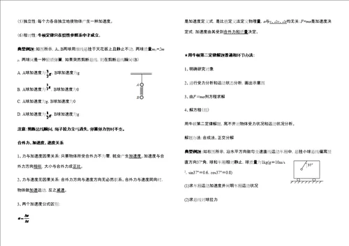 2021年高中物理必修一知识点整理