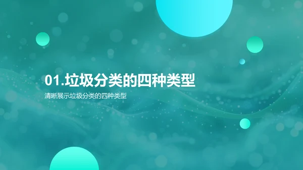 垃圾分类教育讲座PPT模板