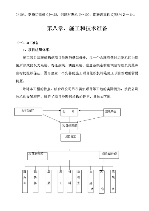 某行政办公楼施工组织设计