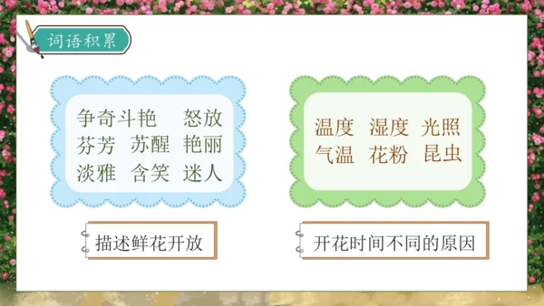 【核心素养】部编版语文三年级下册-13. 花钟 第2课时（课件）