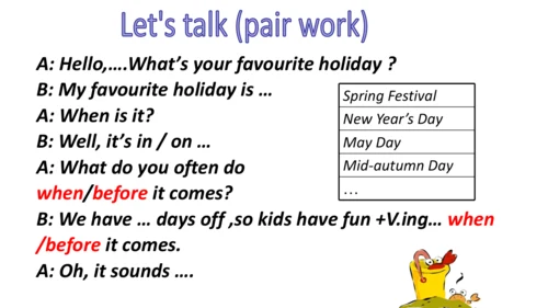外研版九年级上册Module 2 Public holidays Unit 1听说课件＋音频(共23
