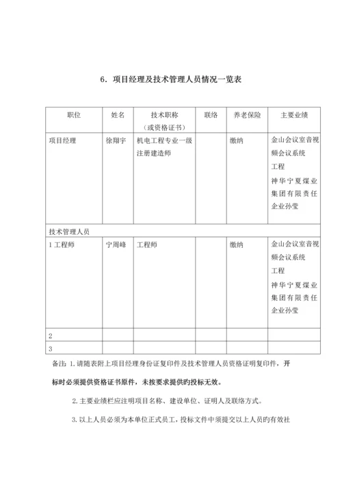 投标施工组织设计方案.docx
