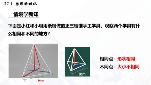 27.1  图形的相似课件（共30张PPT）